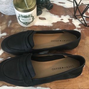Lucky Brand Black Loafers